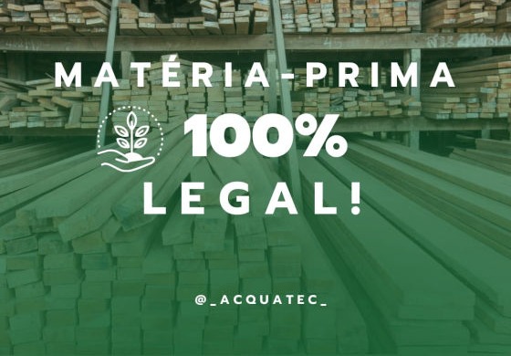 Matéria-prima 100% Legal